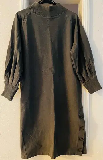 BEAMS HEART 모크넥 맨투맨 원피스