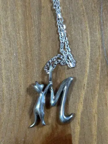 고양이와 M의 실버 925 목걸이