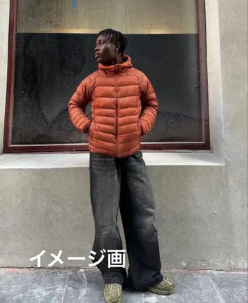 00s 올드 유니클로 퍼프 다운 자켓 Y2K 짧은 기장 montbell