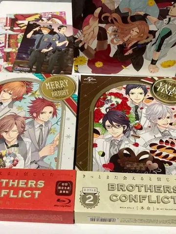 BROTHERS CONFLICT 럭셔리반 Blu-Ray 전 2권 세트