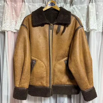 SLY OVER SIZE B-3 자켓 카멜