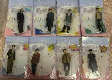 새상품 Hey! Say! JUMP 아크릴 스탠드 Fab! 8체 세트