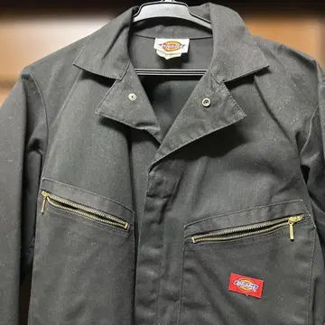 Dickies 블랙 오버롤