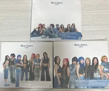 HANA Bluejeans CD 초회 한정판 3 형태 세트