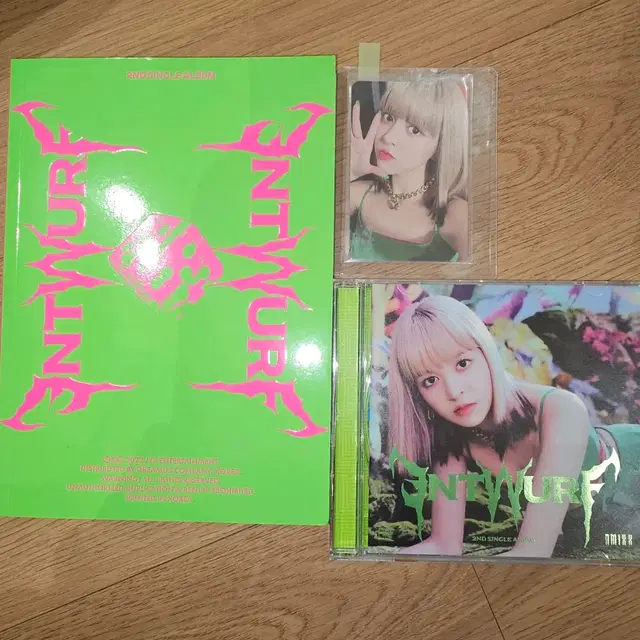 엔믹스 ENTWURF 앨범 릴리 포토카드