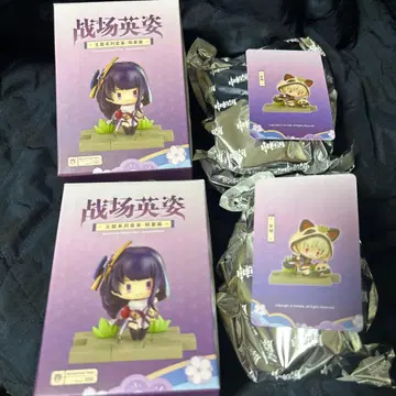 원신 전장의 영웅 모습 번개편 트레이딩 피규어