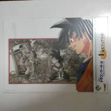 미개봉 드래곤볼 EX 제일복권 지구를 지키는 전사들 I상 비주얼 보드