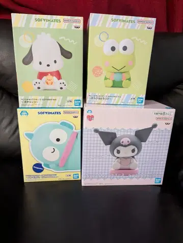 캐릭터 4체 세트 산리오 피규어