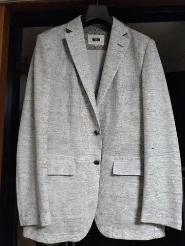 테일러드 자켓 그레이 계열 2버튼