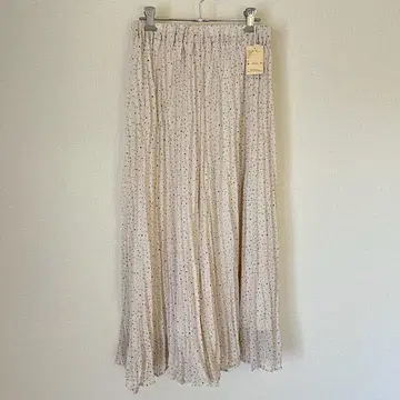 studio CLIP 랜덤 플리츠 스카초 도트 F