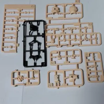 미조립 메가미 디바이스 PUNI MOFU 쿠로마오 바디 스킨 컬러 A