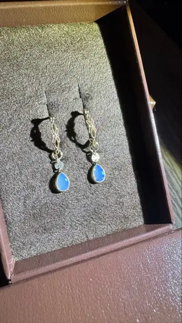 K10 귀걸이 & K10 오팔 귀걸이 참 세트