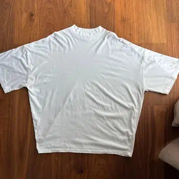 질 샌더 모크넥 T셔츠 화이트 사이즈 M