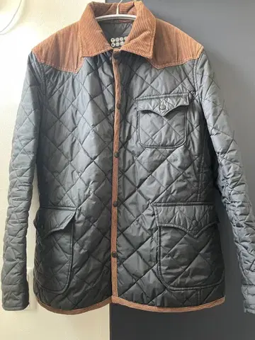 다케오 키쿠치 퀼팅 자켓 M 사이즈 상당 블랙 브라운