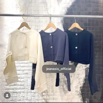 [ 미사용 새상품 ] JEANASISE 지나시스 2way 풀오버 가디건