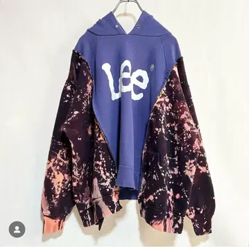 리 스트라이프 후드티 리메이크 후드티