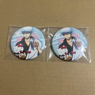 은혼 산리오 콜라보 캔뱃지 사카타 긴토키