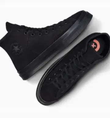 CT70 ALLBLACK 스웨이드 하이컷