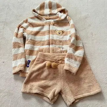 [ 중고 ] 더피 룸웨어 후드티 & 숏팬츠 L 사이즈