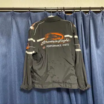 할리데이비슨 레이싱 자켓 구제 의류 90s