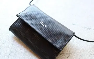 코인 캐처 블랙 지갑 숄더 발수 1/2 HALF 익명 배송