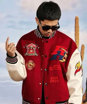 A FEW GOOD KIDS 바시티 자켓