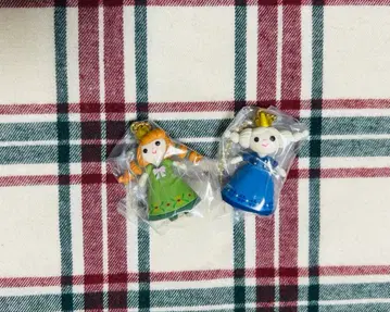 겨울왕국 가챠가챠 아이템 컬렉션 안나 엘사 2세트