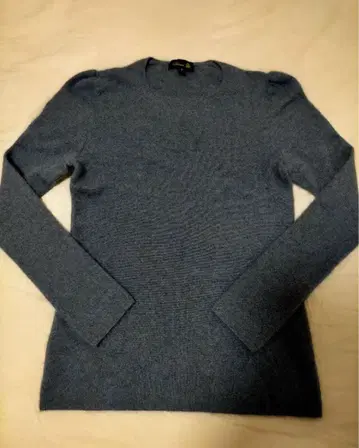 정가 66만 드로어 캐시미어 퍼프 슬리브 니트 1 그레이 풀오버