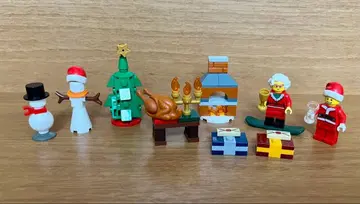 LEGO 크리스마스 밤 세트 미니 피규어 외
