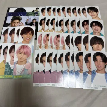 SnowMan 포토카드 골판지 묶음 판매