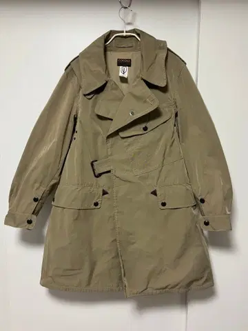 CORONA 브리티시 라이더 코트 베이지 M 사이즈