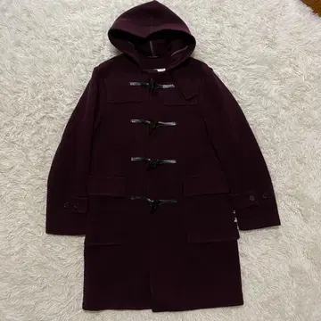 [ 새상품급 ] 매킨토시 레어 컬러 더플 코트 M 퍼플 롱