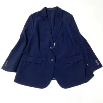 미사용품 유니클로 3XL 여성용 감동 자켓 커스텀 오더 네이비