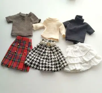 제니 사이즈 상의 스커트 6종 세트