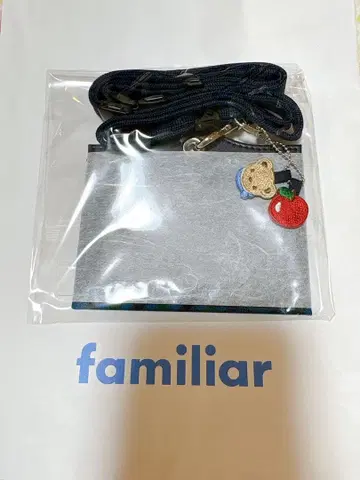 [ 미개봉 새상품 ] 네임 홀더 블루 계열 파미리아 체크