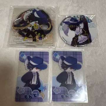 CR 어린이날 클리어 카드 DMM 스크래치 아크릴 스탠드 캔뱃지