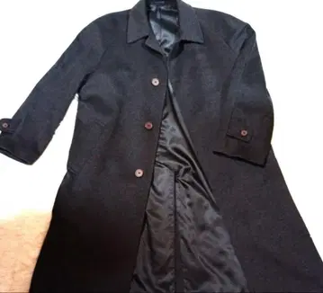 새상품급  BELTA BUOMO 캐시미어 100% 롱 코트