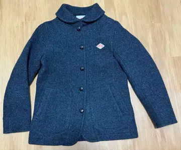 단톤 싸개 단추 코트 36