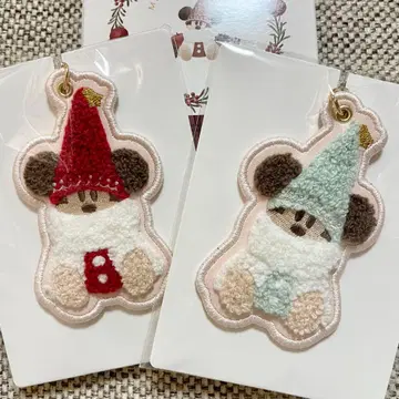 디즈니 크리스마스 2025 릴린린 키체인 2세트