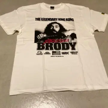 하드코어 초콜릿 브로디 T셔츠 화이트