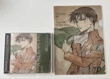 진격의 거인 캐릭터 이미지 송 CD 리바이 특전 미니 클리어 파일