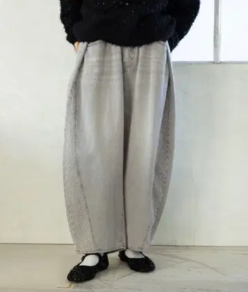 niko and - NKJ 2025SS BELT BARREL DENIM