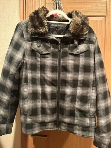 Bareback Roadless 체크 무늬 자켓 M 사이즈