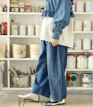 niko and - NKJ 2025SSBELT BARREL DENIM