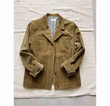 모카색 iseear 코듀로이 자켓