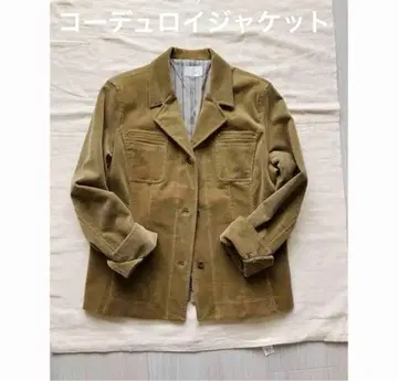 모카색 iseear 코듀로이 자켓