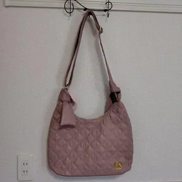 [ 새상품 ] 아오키 미사코 NINA s 니나스 퀼팅 숄더백 핑크