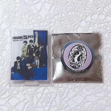 [ 페르소나 ] 포스터풍 아크릴 스탠드 캔뱃지