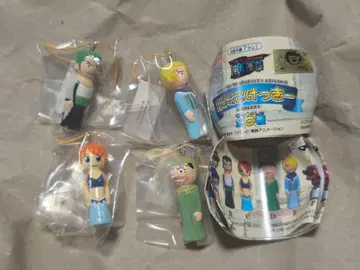 TV 애니메이션 원피스 코켓키 4종 조로 나미 우솝 상디