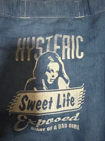 히스그래 2way 토트 숄더 백 Hysteric Glamour